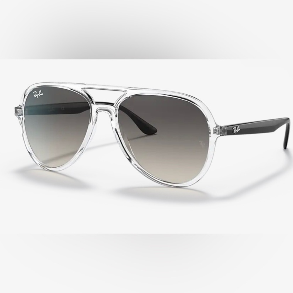 *SOLD* Ray Ban Gray Gradient Aviator Unisex Sunglasses RB4376 647711. Brand NEW